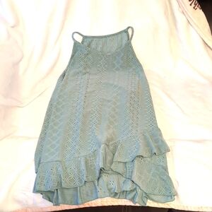 Women's 3xl dressy style tank top/ blouse light green